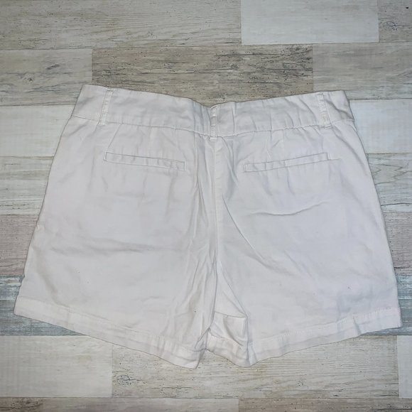 Per Se Women's White Shorts - Size 8 - Picture 2 of 6
